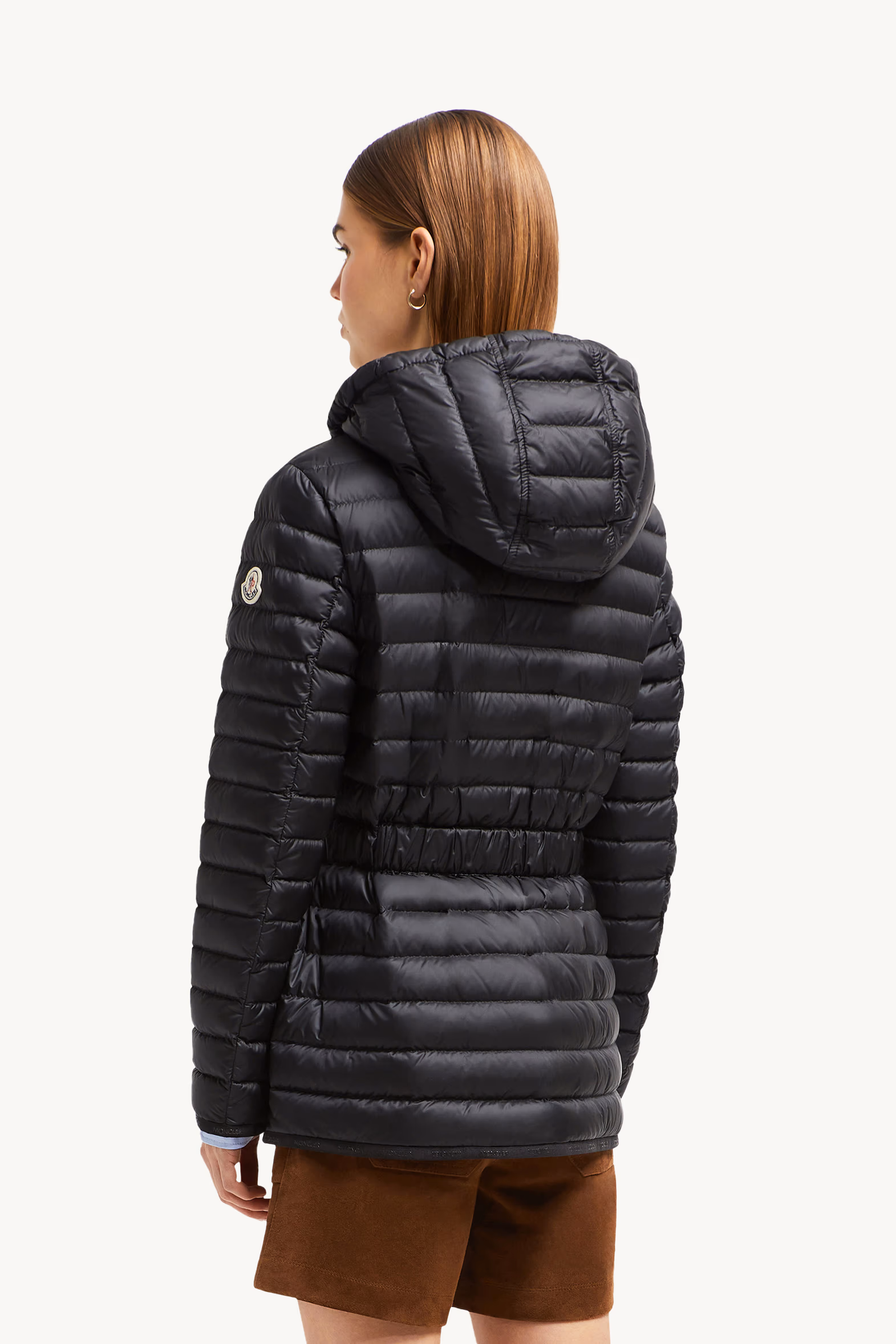 Doudoune mi-longue à capuche Oredon Femmes Noir Moncler 5